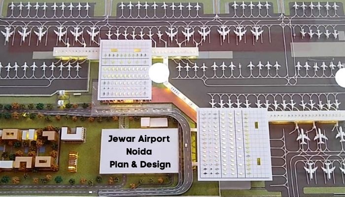 Jewar Airport Noida Map, Plan,Design